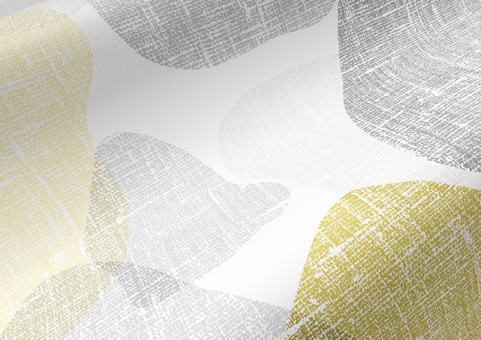 Linen Patch, Warm Yellow - Twist&Fit Roller Blind - Image 4